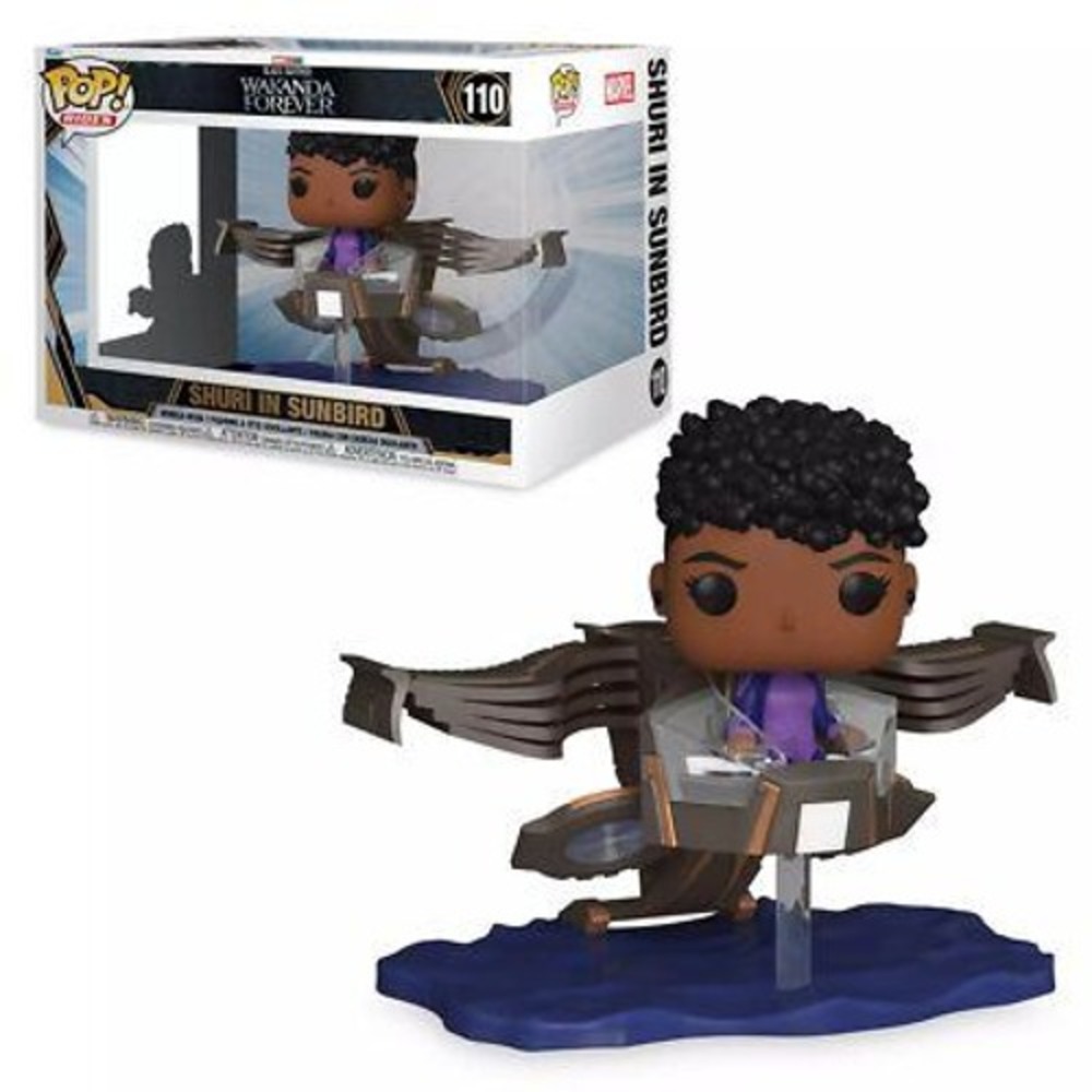 Funko Pop Rides Marvel Black Panther Wakanda Forever Shuri in Sunbird 110 NEW